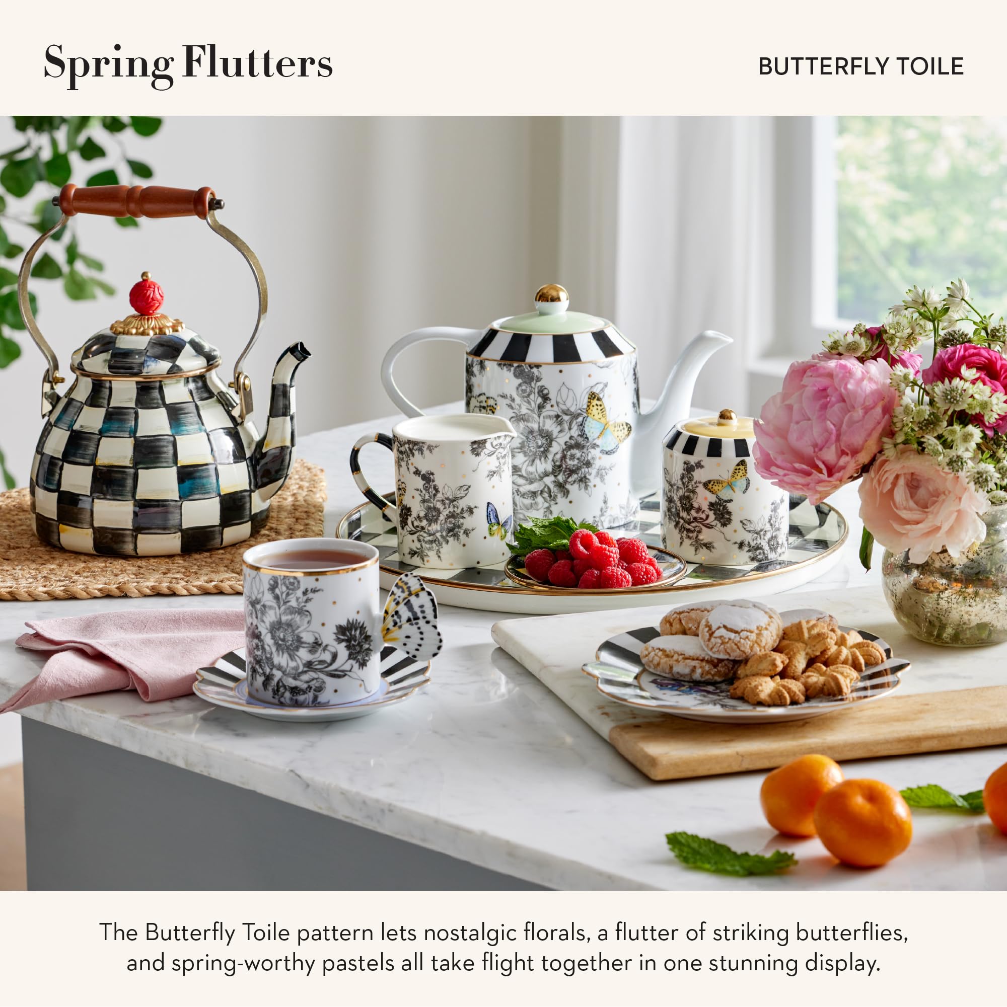 Amazon.com: MACKENZIE-CHILDS Farmhouse Salt and Pepper